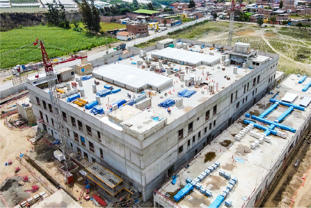 Hospital de Caraz — obra en ejecución